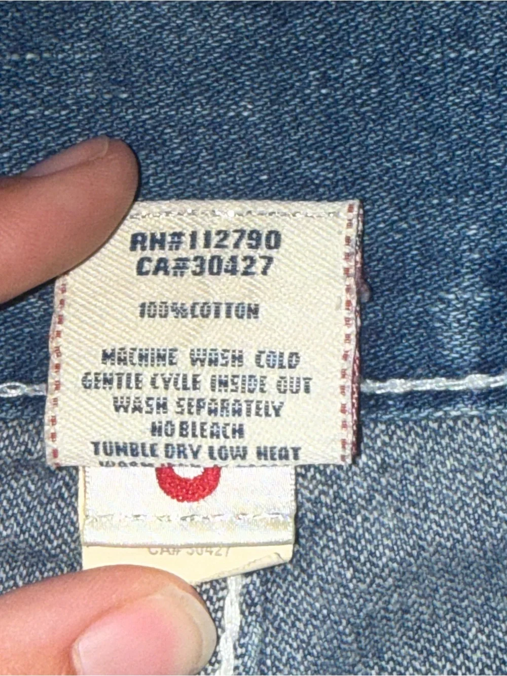 True Religion Billy Super T Jeans Men’s 34 Made USA Straight Leg Medium‎ Wash